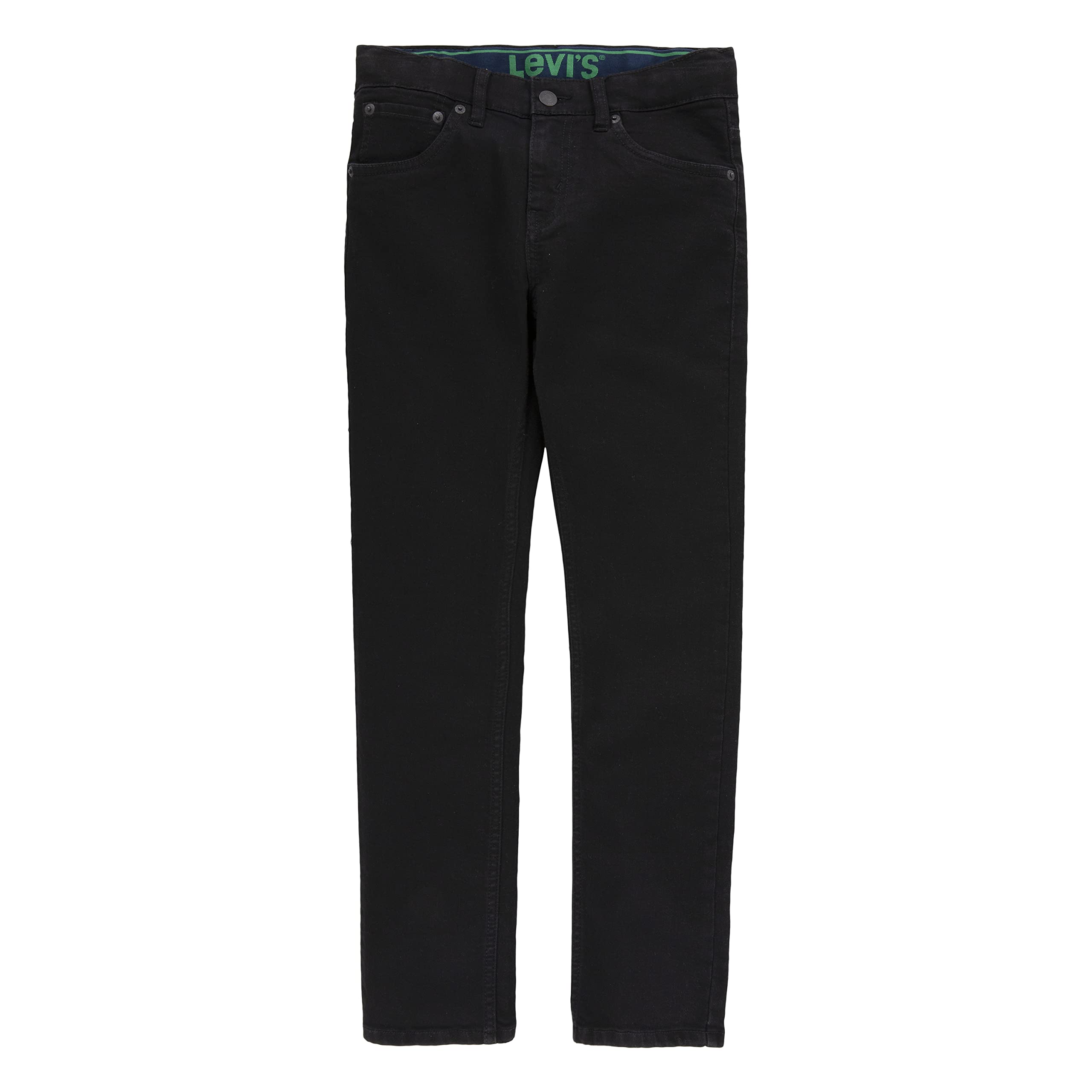 Levis Boys 511 Slim Fit Performance Jeans, Black Stretch Eco, 14