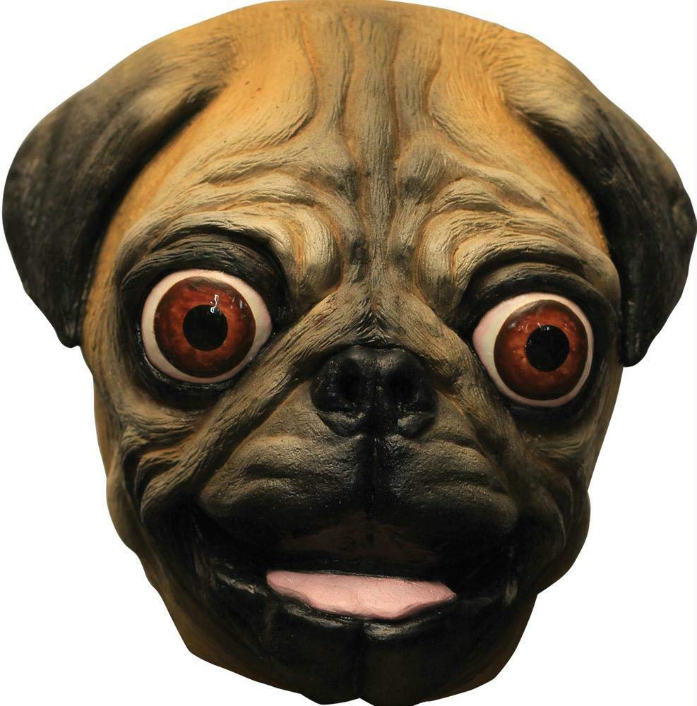 Ghoulish Productions TB26539 Latex Pug Mask