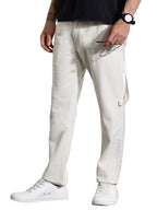 Thomas Scott Loose Fit Beige Clean Look Jeans for Mens
