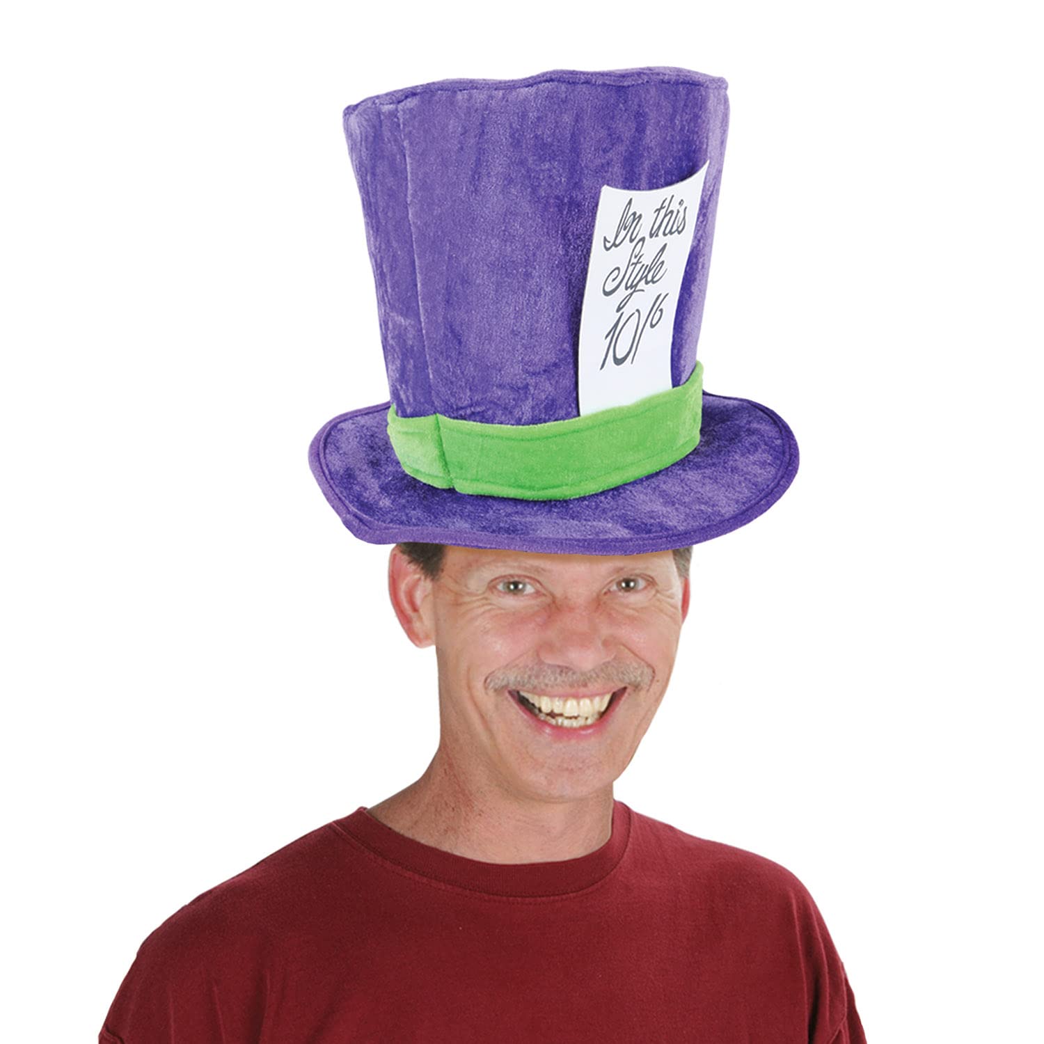 Beistle Plush Mad Hatter Hat