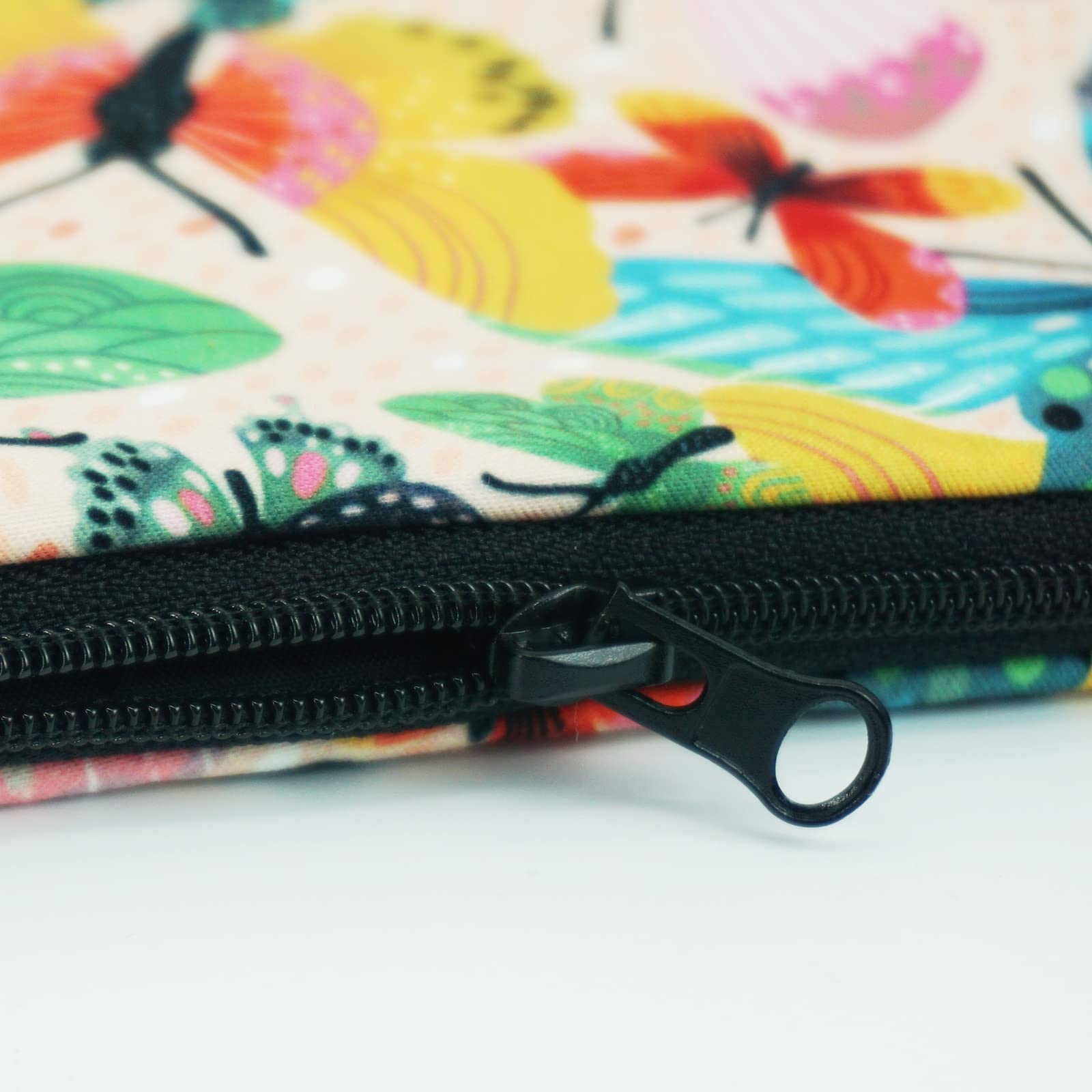 Cosmetic Bags for Women Small Colorful Butterfly Makeup Bag for Purse Travel Toiletry Bag Accessories Organizer Zipper Pouch Gif