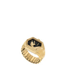 Fossil Women's Watch Ring Two-Hand Gold-Tone Stainless Steel Watch