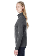 Ladies Transport Soft Shell Jacket - BLAcK RED - XS(D0102H7YNLJ)