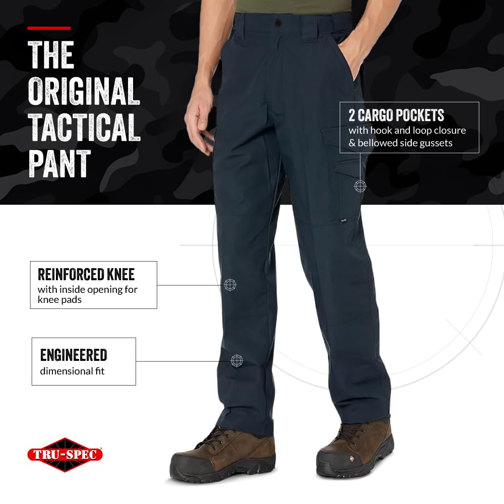 TRU-SPEC Men's Lightweight 24-7 Pant, Dark Navy, 42 x 34-Inch