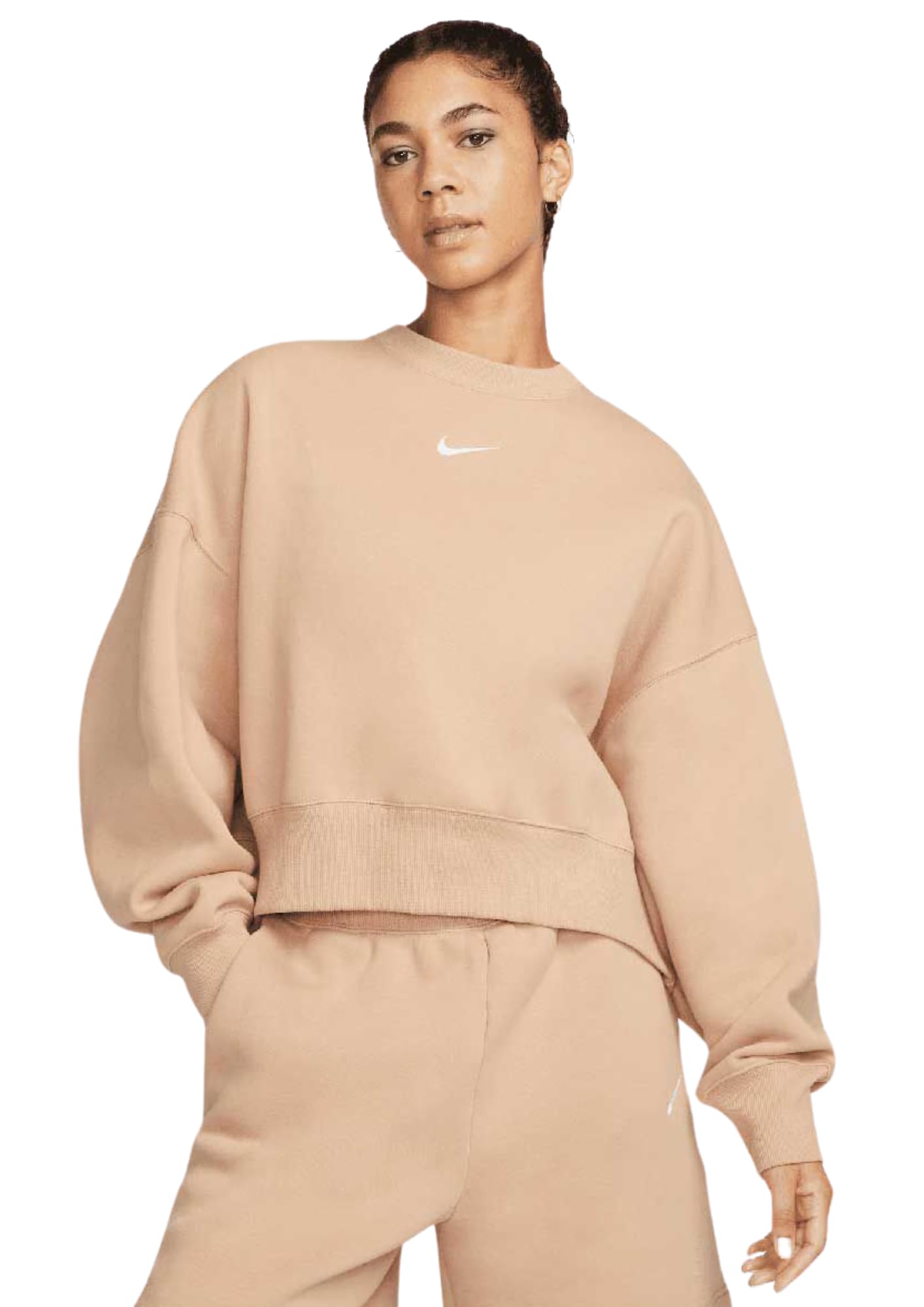Nike Nsw Phnx Flc Oos Crew Women Active Sweatshirts