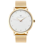 Wristology Olivia - 5 Options - Womens Watch Crystal Rose Gold Boyfriend Ladies Stainless Steel Metal Mesh Strap Band