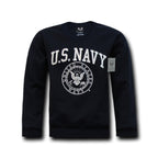 Crewneck Sweatshirt, Navy, Navy, M