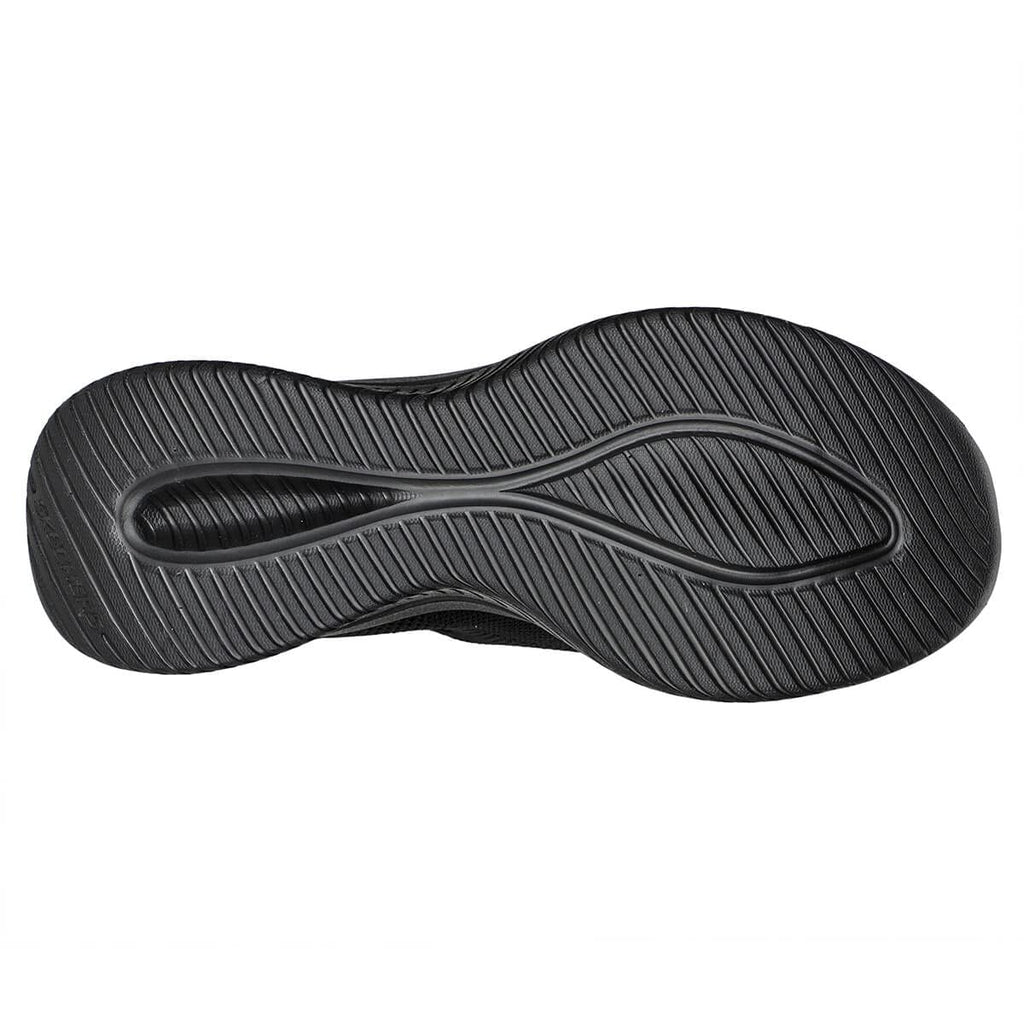 Skechers Sport Women's Women's Hands Free Slip-Ins Ultra Flex 3.0-Brilliant Path Sneaker, Black/Black, 9