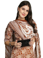 Pinkmint Womens Kurta Set ll Cotton Printed Ethnic Set ll Dupatta Set ll Suit Set