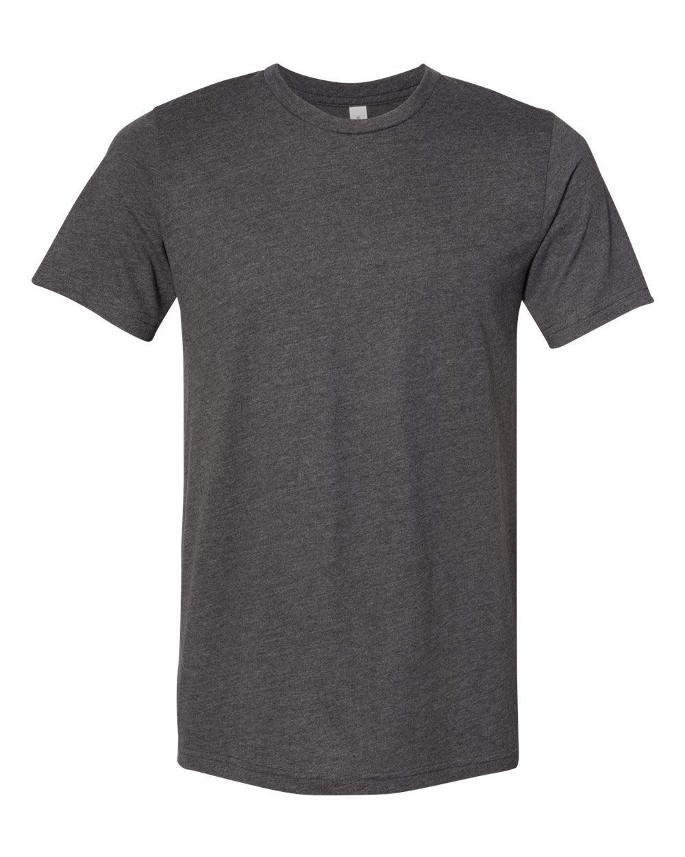 Unisex Sueded T-Shirt - HEATHER RED - XS(D0102H7KPQ8)