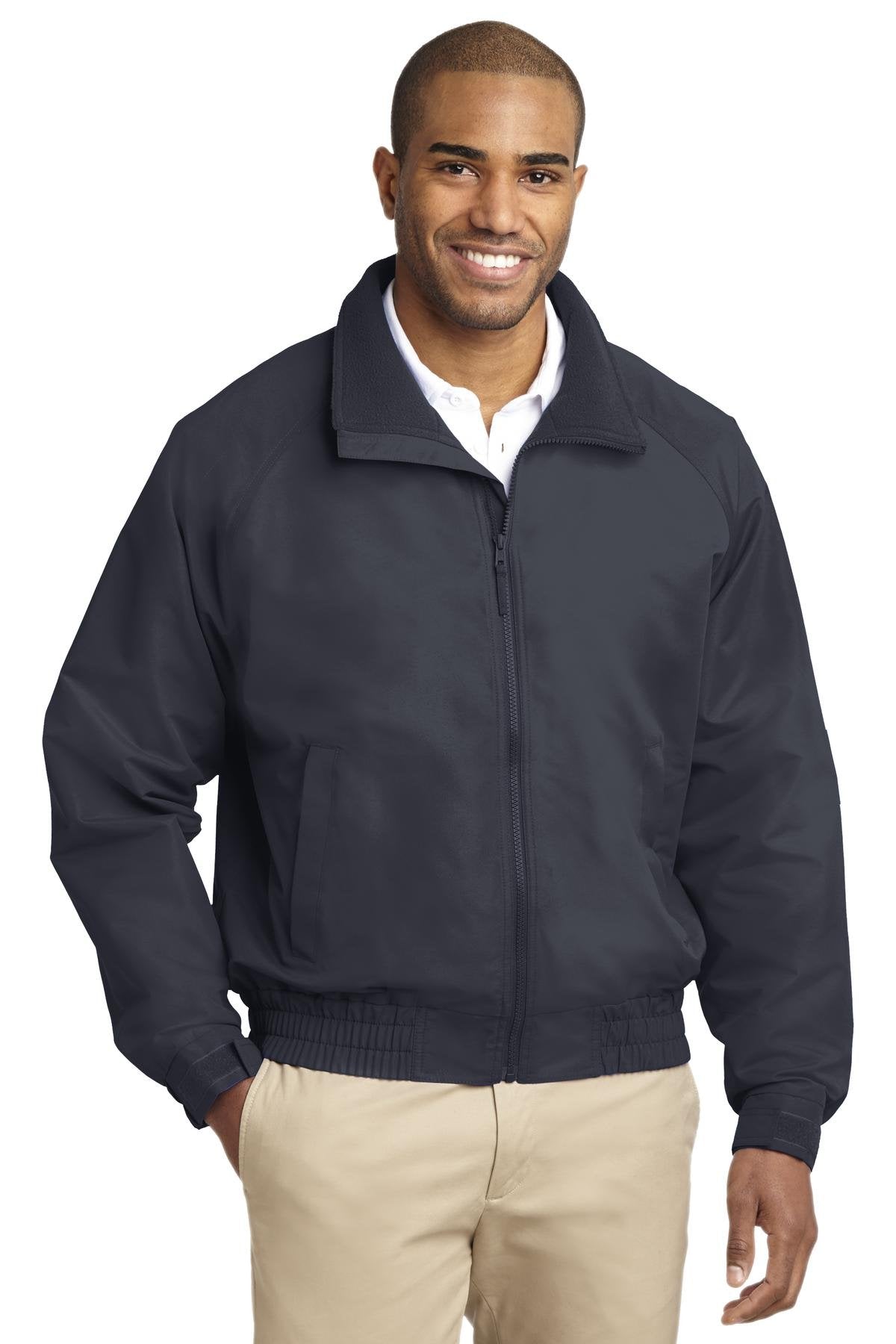 Port Authority Men's Tall Lightweight Charger Jacket LT True Navy