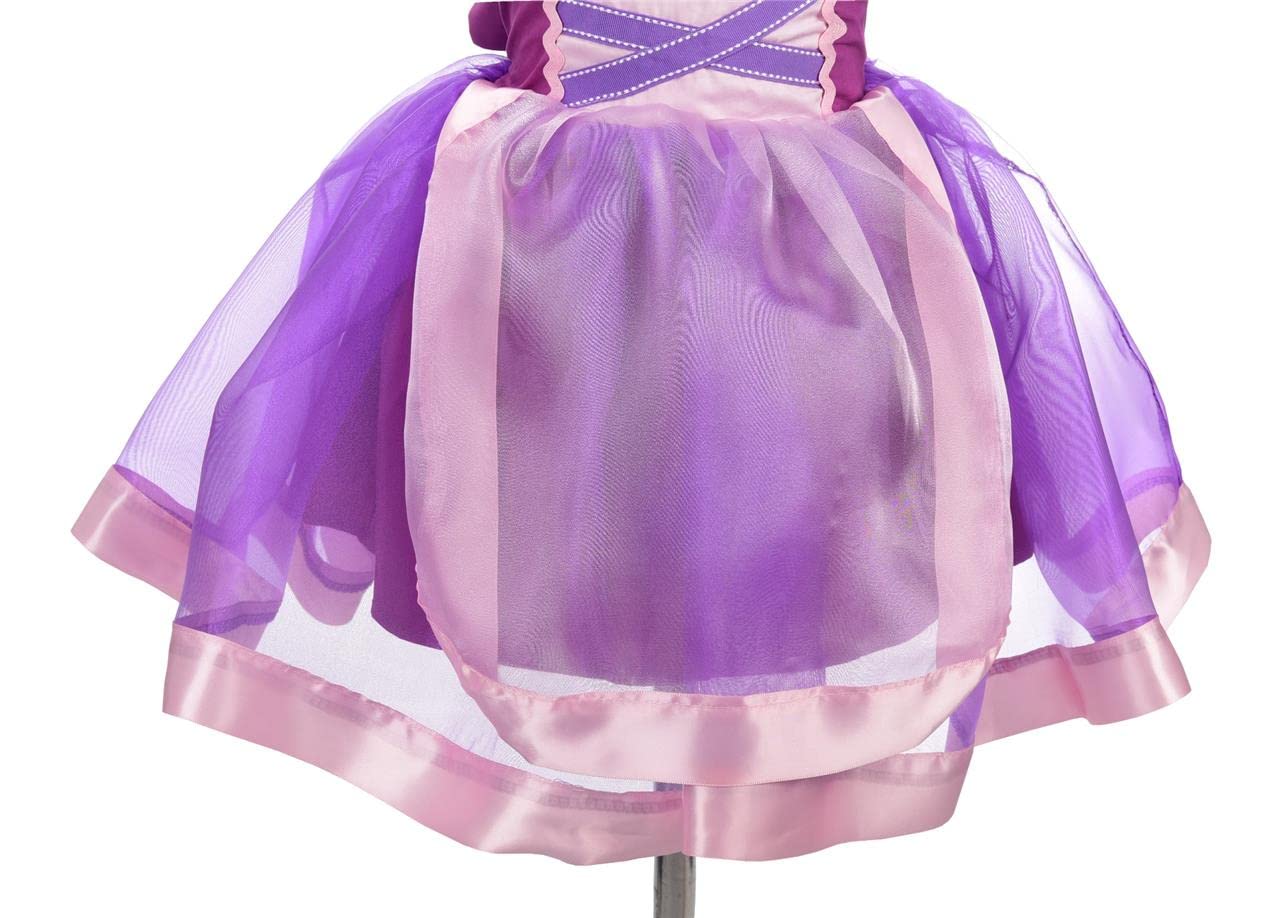 Dressy Daisy Princess costumes Birthday Fancy Halloween Xmas Party Dresses Up Organza for Toddler girls