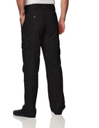 Dickies mens Regular Straight Stretch Twill Cargo work utility pants, Black, 40W x 32L US