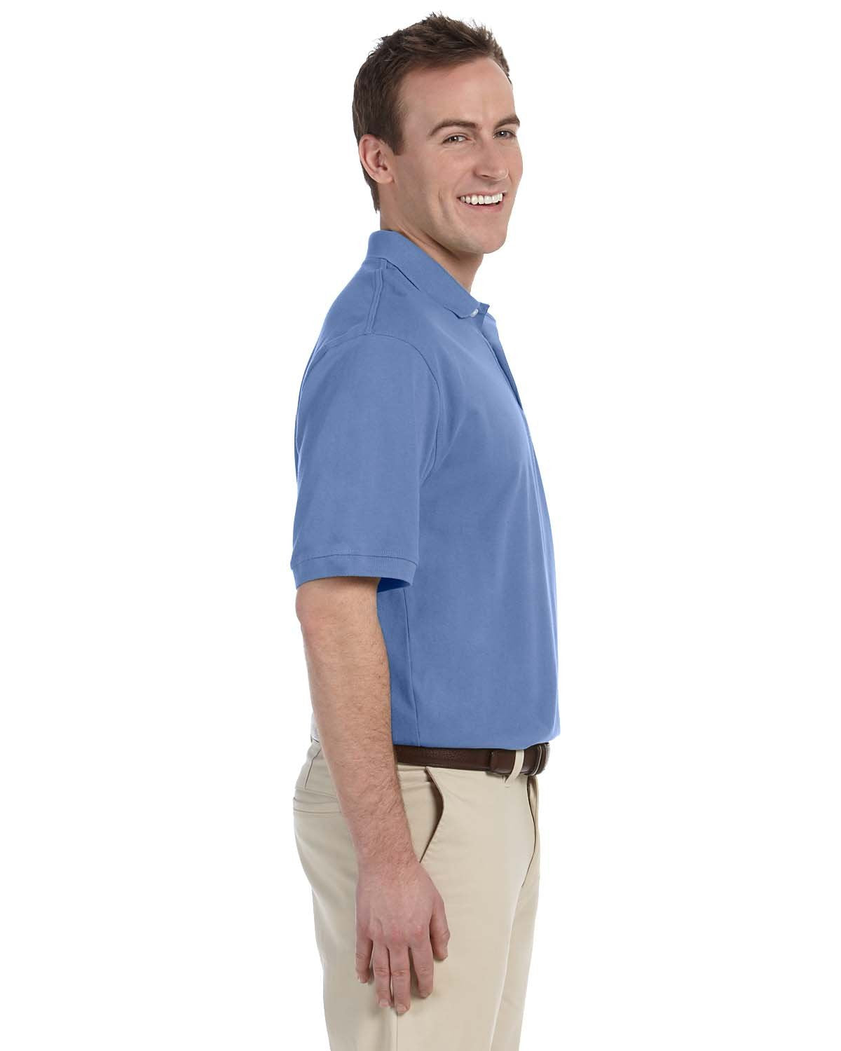 Mens 56 oz Easy BlendPolo - WHITE - XS(D0102H76878)