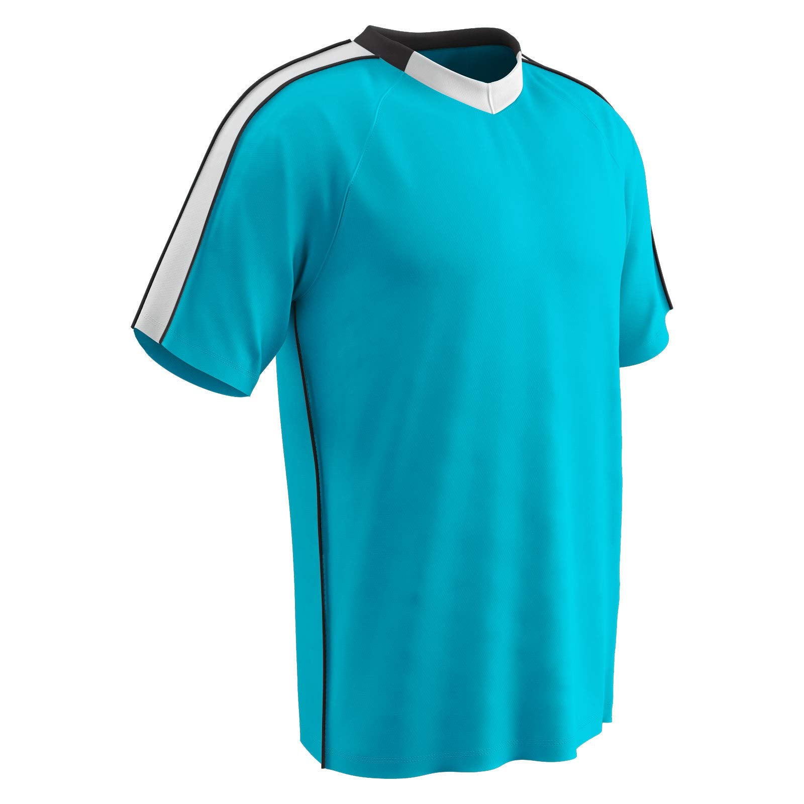 Champro Mark Lightweight Youth Soccer Jersey, Blue, Small