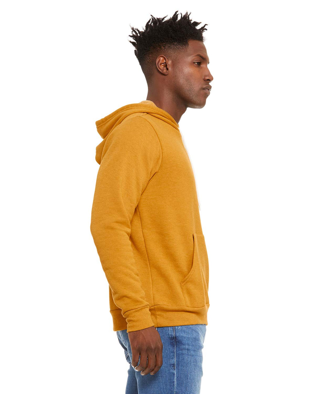 Unisex Sponge Fleece Pullover Hoodie - NAVY - S(D0102H7WI1P)