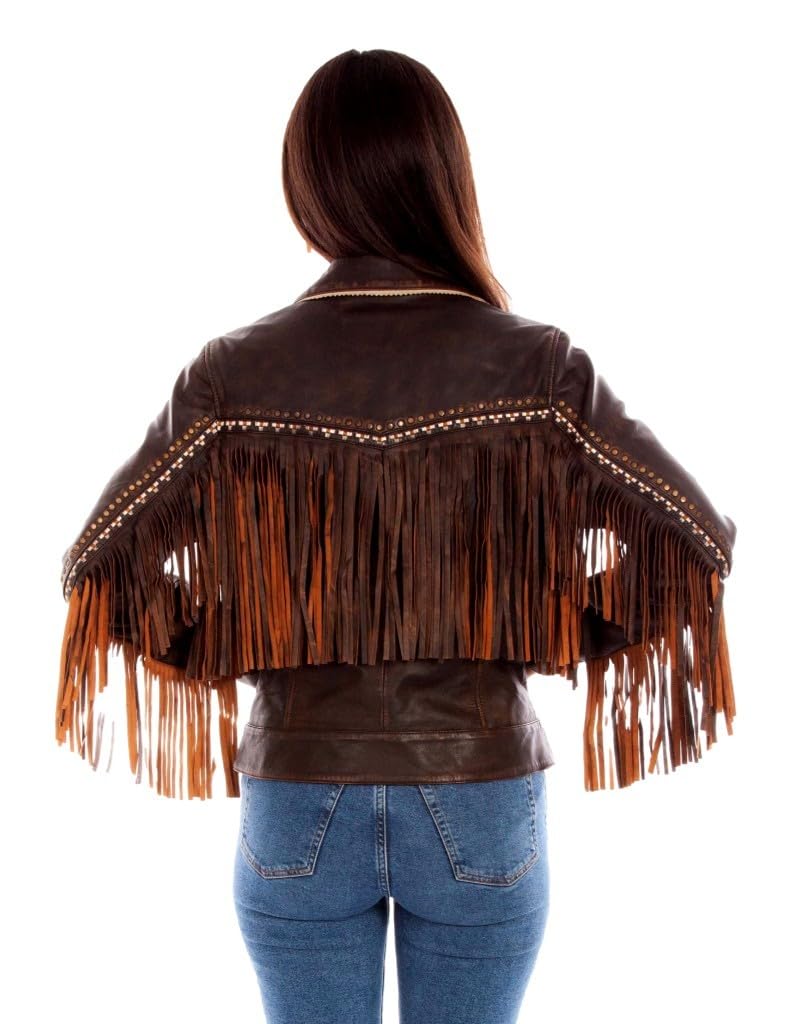 FRINGE/EMB JACKET