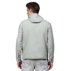 Campus Sutra Men Grey Solid Windcheater Sporty Jacket