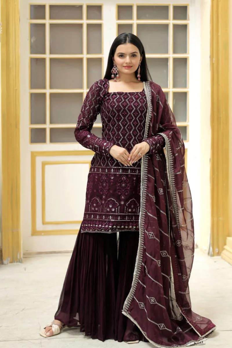Fashion Basket Georgette Kurta Set For Women
