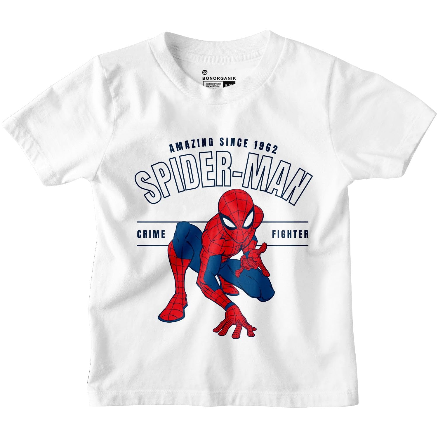 Bon Organik BoyS Cotton Regular Fit T-Shirt (Bon11237_Multi, 8-9 Years