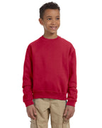 Youth NuBlend Fleece crew - BLAcK - S(D0102HI3YEW)