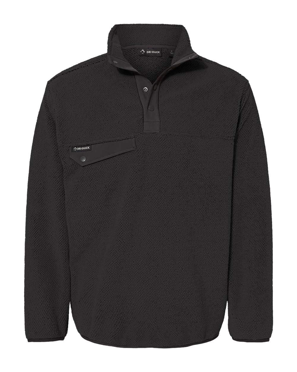 Mens Brooks Sherpa Fleece Pullover - cHARcOAL - S(D0102H786VX)