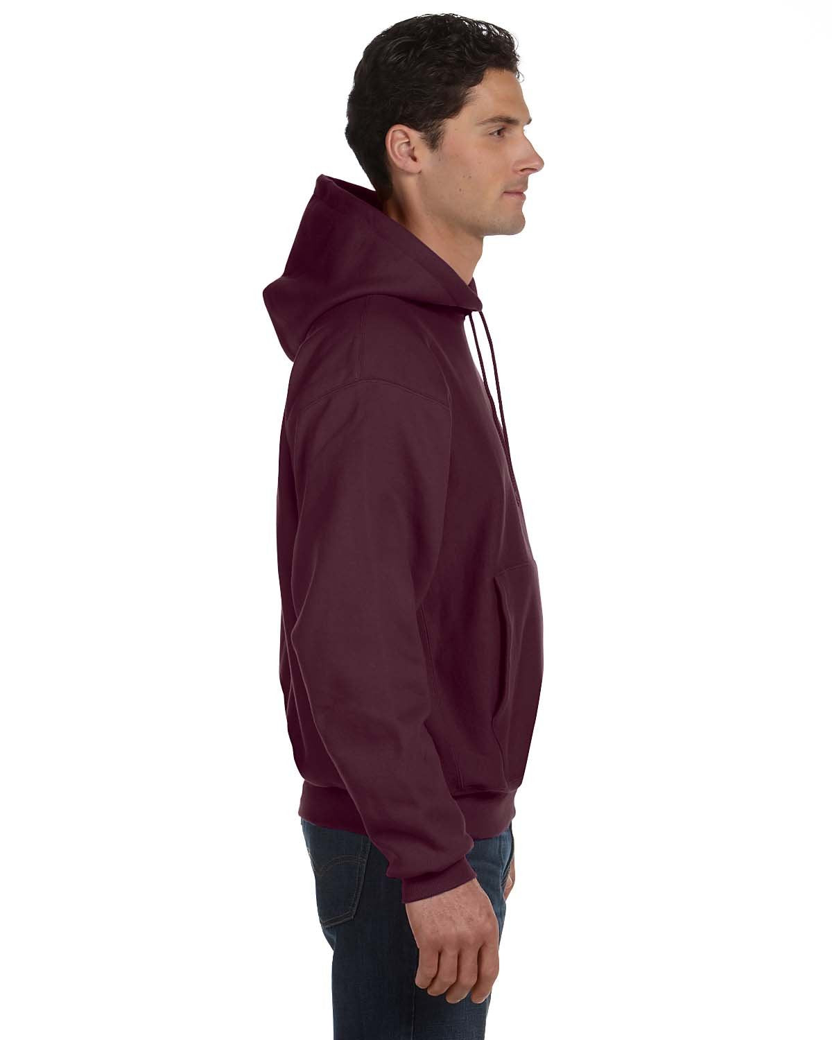Reverse Weave Pullover Hooded Sweatshirt - OXFORD gRAY - M(D0102H2H73V)