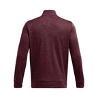 Under Armour Men's Armour Fleece Twist Quarter Zip, (600) Dark Maroon / / Black, Medium