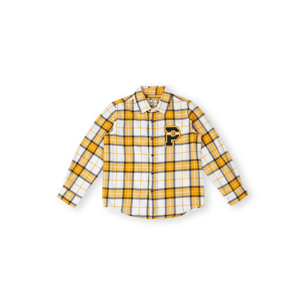 Pepe Jeans Boys Regular Fit Checked Shirts