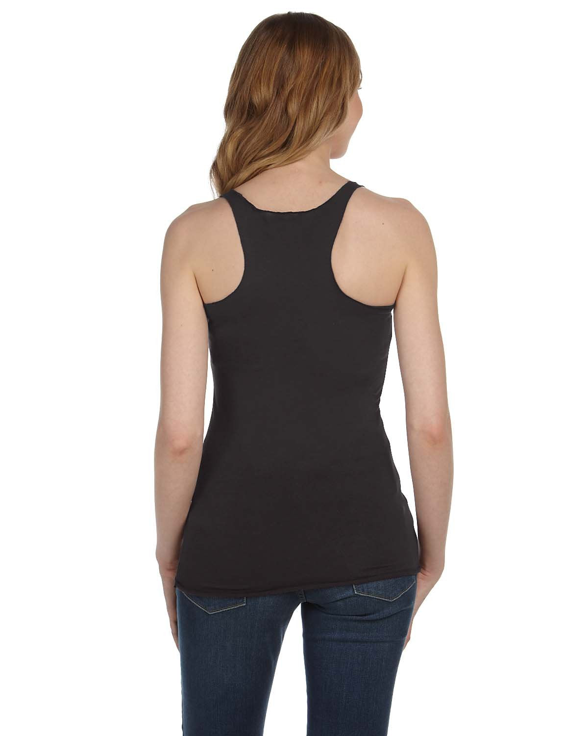 Ladies Triblend Racerback Tank - cHAR BLK TRIBLND - S(D0102H7WNSX)