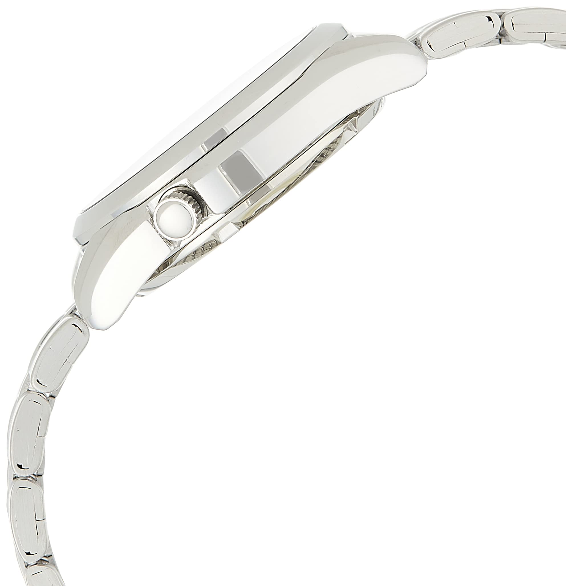 Seiko Men's SNK361 Stainless Steel Analog with Black Dial Watch