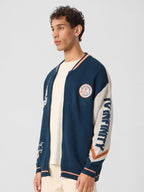The Souled Store Official ISRO : to Infinity Oversized Pullovers for Men and Boys Blue