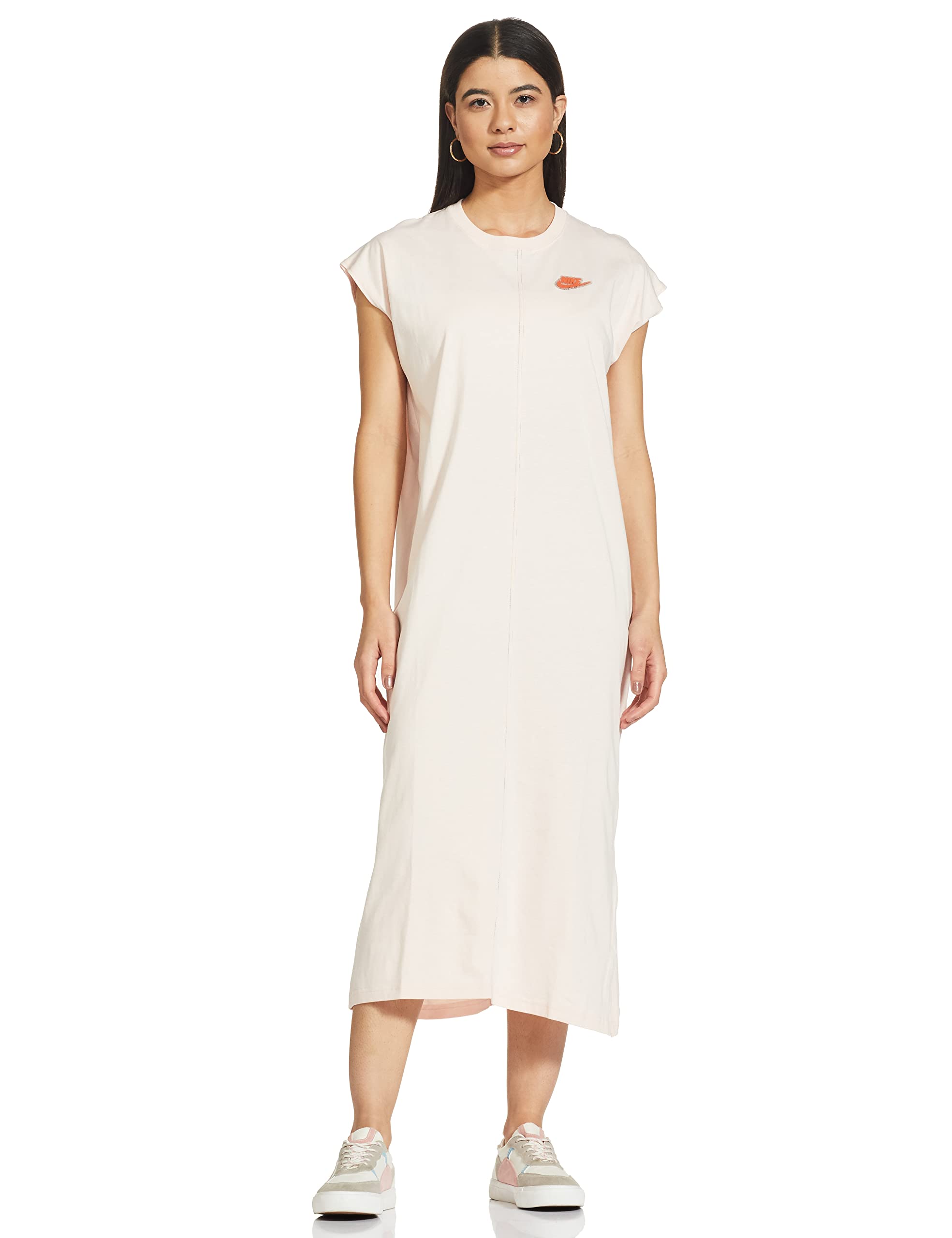 Nike Polyester Below The Knee Dress Women Jumpsuits