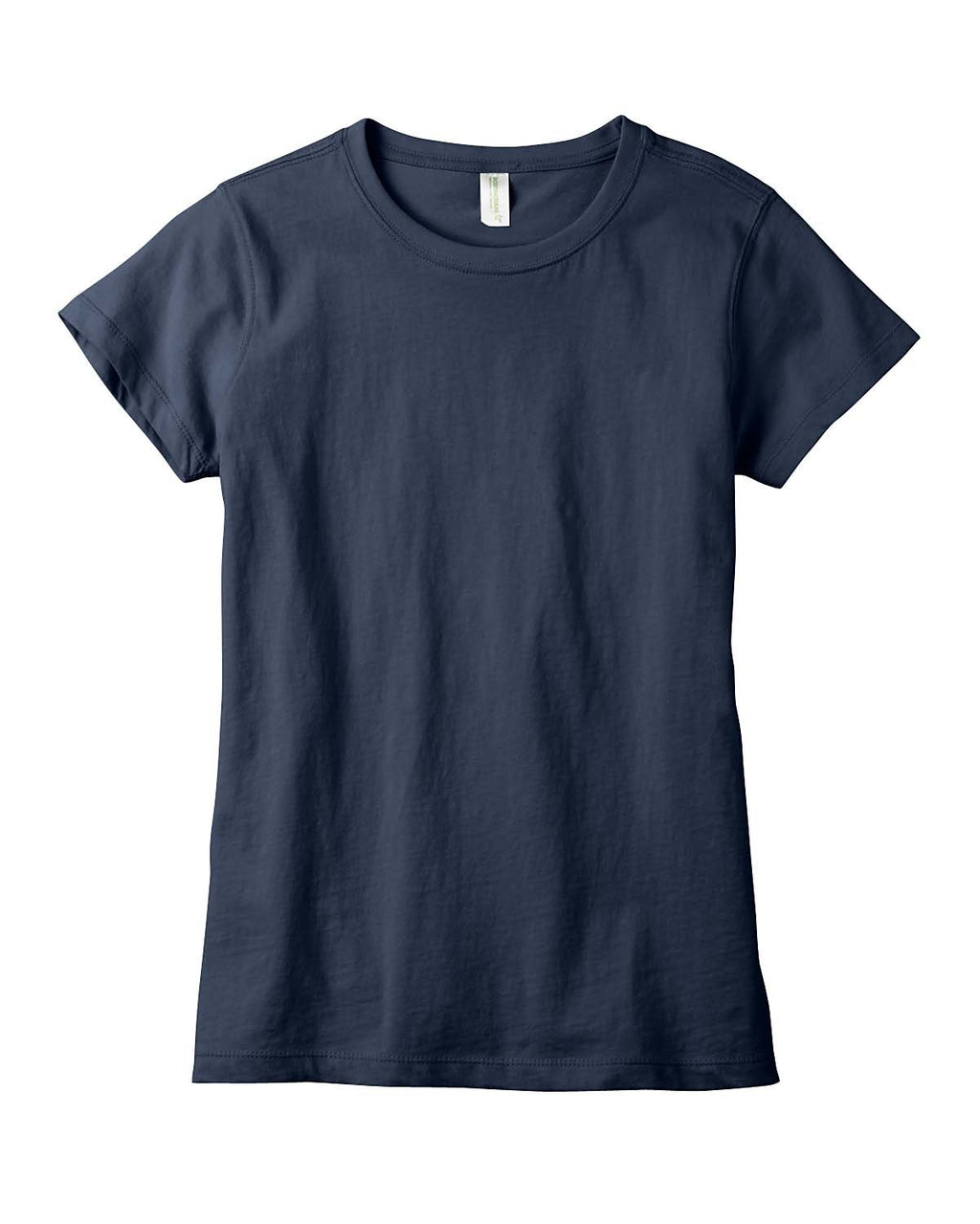 Ladies 44 oz 100% Organic cotton classic Short-Sleeve T-Shirt - BLAcK - S(D0102H7ZQKX)