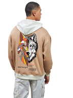 Bewakoof Heavy Duty 1.0 Official Marvel Merchandise MenS Graphic Printed Oversized Hoodies_597113_Grey_Xl