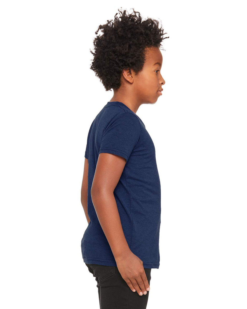 Youth Triblend Short-Sleeve T-Shirt - BLUE TRIBLEND - M(D0102H7W6VJ)