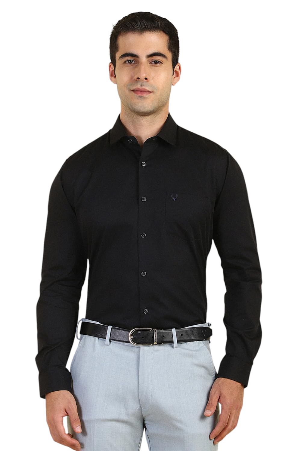 Allen Solly Men Solid Formal Full Sleeve Shirt