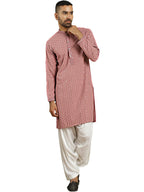Jompers Mens Embroidered And Sequins Kurta With Salwar