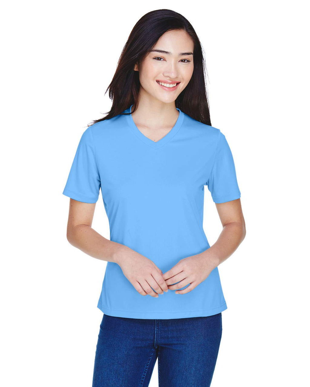 Ladies Zone Performance T-Shirt - WHITE - XS(D0102H7NBT8)
