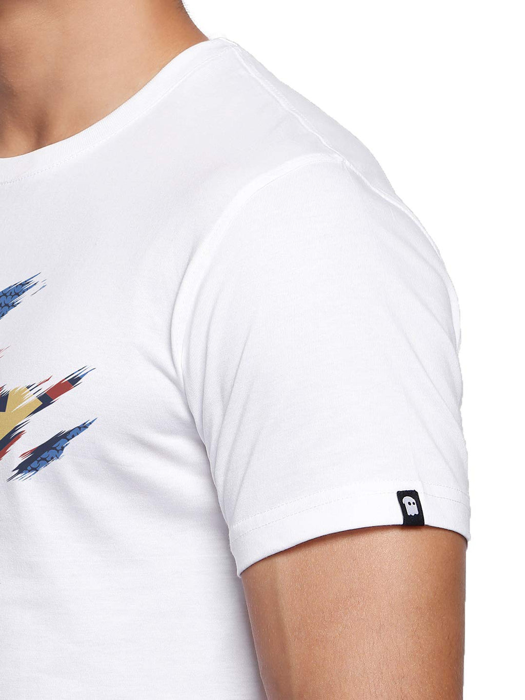 The Souled Store Superman: The Classic Symbol Mens and Womens Graphic Printed Cotton T-Shirt White T-Shirts Fashionable Trendy G