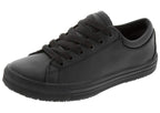 Genuine Grip 270-6M Mens Slip-Resistant Retro Lace-up Work Shoes  Black - Size 6