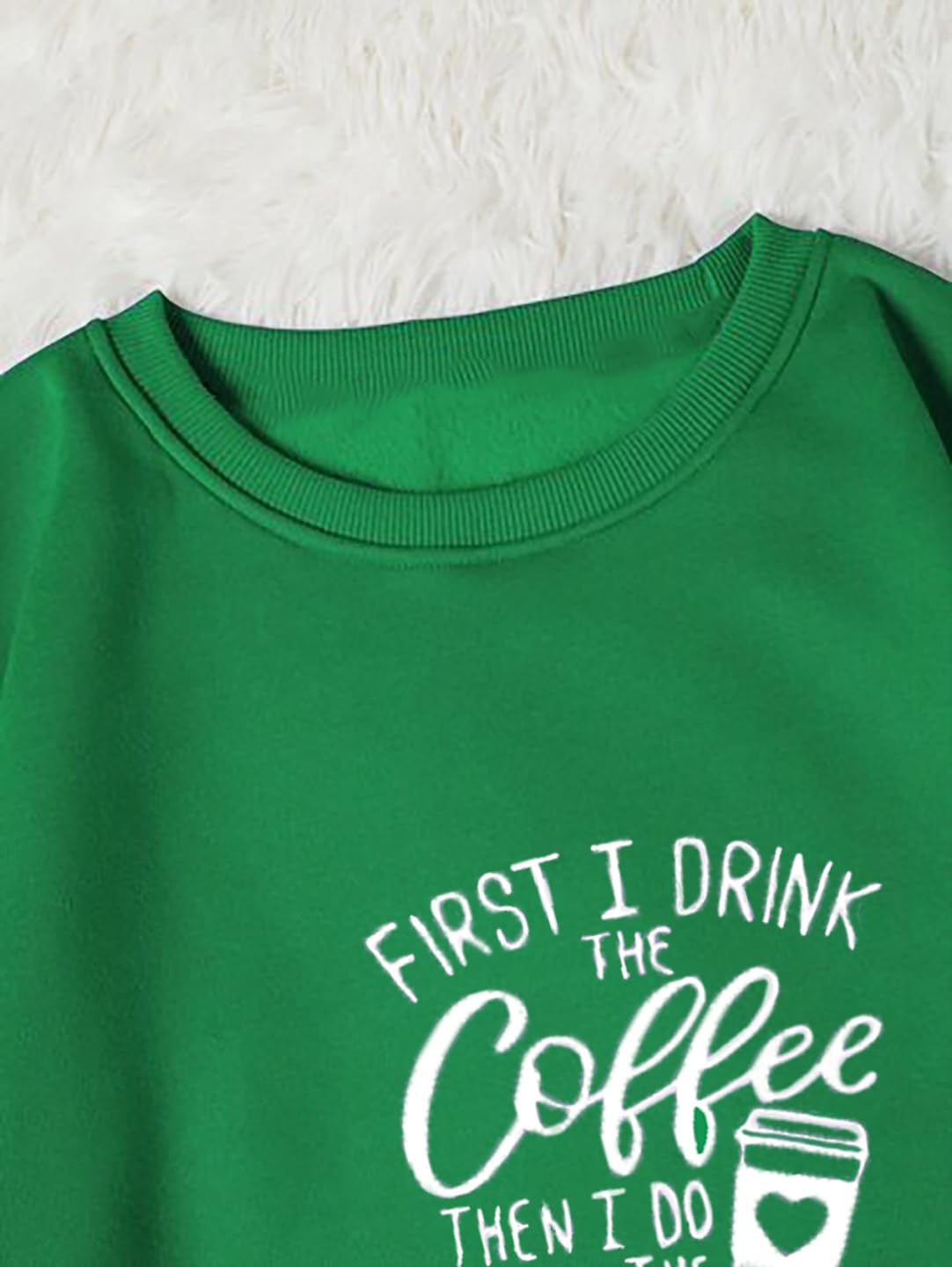 Kotty Women Full Sleeve Round Neck Printed Sweatshirt