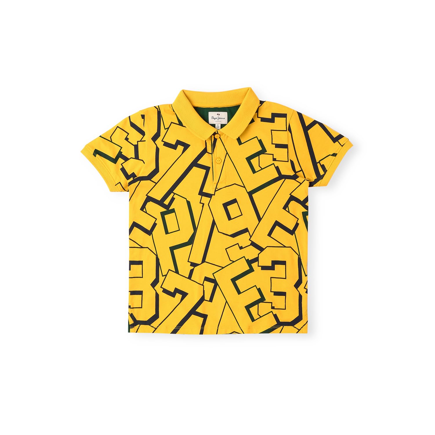 Pepe Jeans BoyS Regular Fit T-Shirt (Pb540923_Gold Yellow
