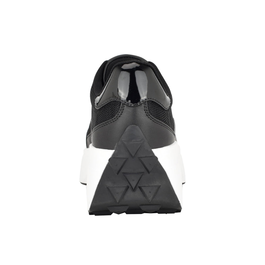 Guess Women's CALEBB Sneaker, Black, 8