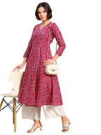 Rytras Women'S Rayon Printed Regular Kurti