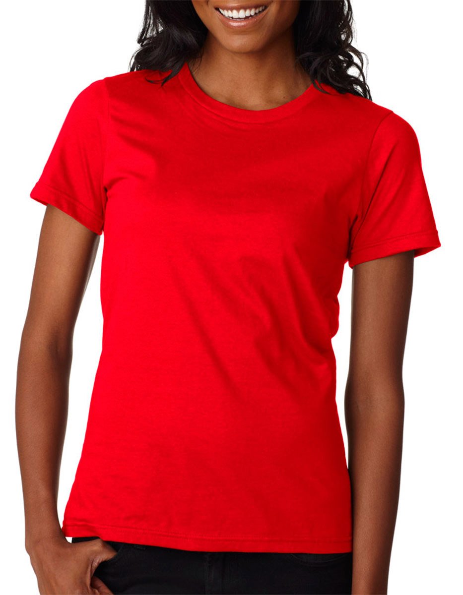 Ladies Lightweight T-Shirt - WHITE - 3XL(D0102H7KJcT)