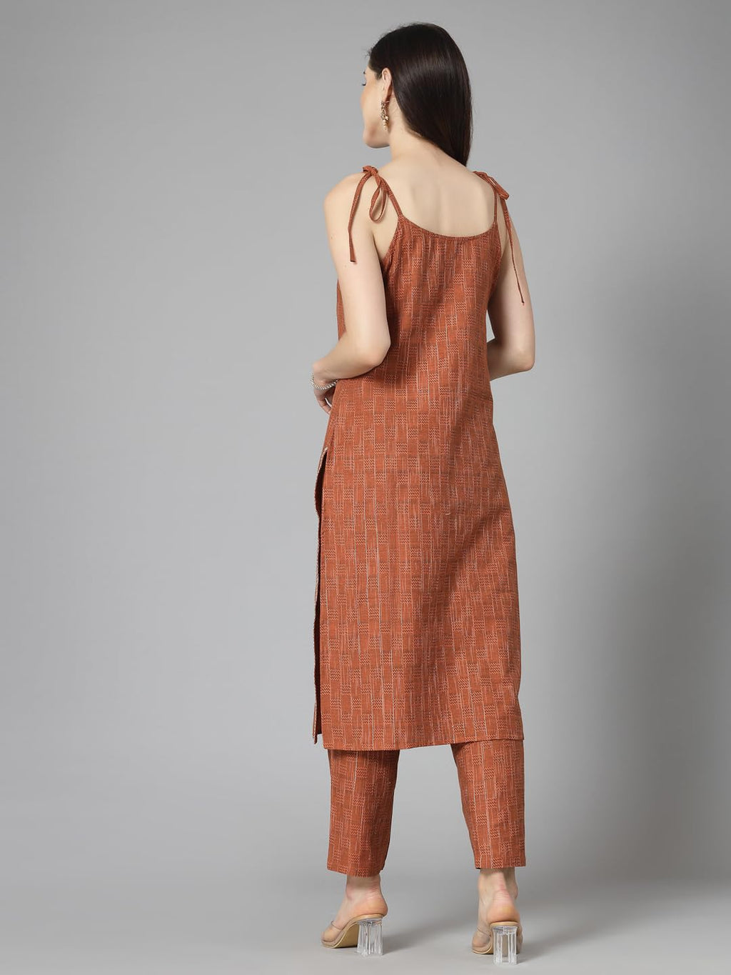 Stylum Women'S Woven Designed Cotton Blend Straight Kurta Pant Set (Kpbullset)