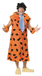 The Flintstones Fred Costume, Orange/Black, Standard, Medium