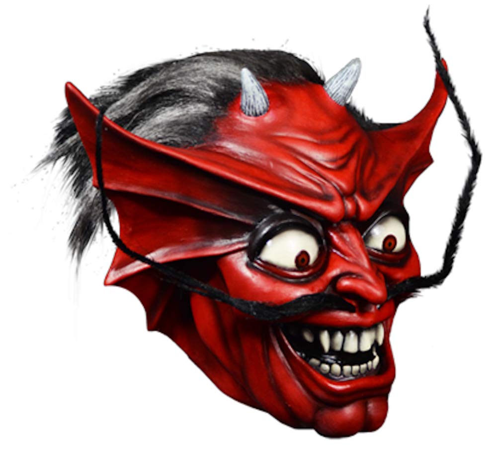 Trick Or Treat Studios Iron Maiden Number of The Beast Devil Mask Multicolor