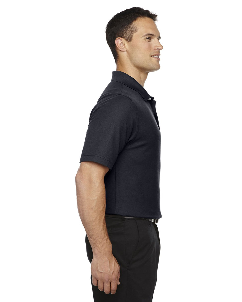 Mens Tall DRYTEc20Performance Polo - BLAcK - XLT(D0102H764DX)